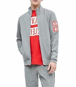 Felpa Giacca Calvin Klein Performance con zip integrale uomo