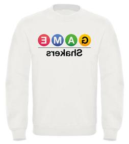 FELPA giro Maglietta GAME SHAKERS serie tv bambini mod. masc