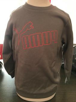 PUMA Felpa Girocollo Bambino Antracite 8 Anni