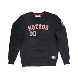 NEW ERA - FELPA GIROCOLLO BOSTON RED SOX - NERO - 11604006
