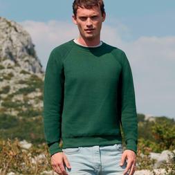 FELPA girocollo FRUIT OF THE LOOM colori vari UOMO manica RA