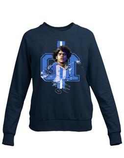felpa girocollo diego armando maradona calcio napoli