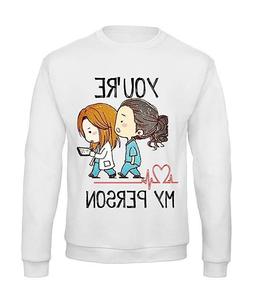 FELPA girocollo GREY'S ANATOMY YOU'RE MY PERSON