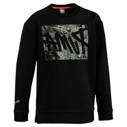 FELPA GIROCOLLO IN PILE DA BAMBINO PUMA STYLE CREW SWEAT J