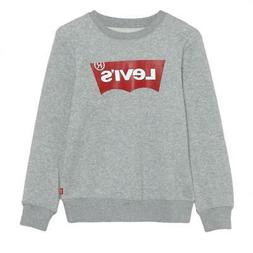 LEVIS FELPA GIROCOLLO JUNIOR  GRIGIO 9E9079