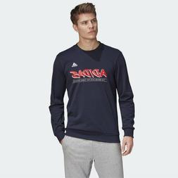ADIDAS FELPA GIROCOLLO MUST HAVES GRAPHIC CREW GK3673 GARZAT