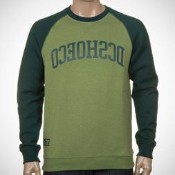 Felpa Girocollo Ragazzo Uomo DC Shoes Read It Crew Military 