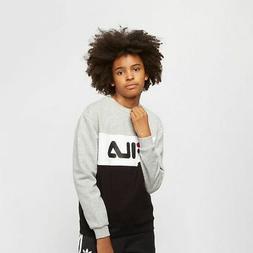 FILA FELPA GIROCOLLO UNISEX BAMBINO BAMBINA TAGLIA   10  14 