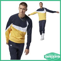 Felpa Nike girocollo uomo casual maglia ragazzo manica lunga