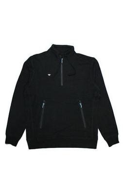 FELPA GIROCOLLO UOMO DIAMOND DIAMANTE MOCK NECK PULLOVER BLA