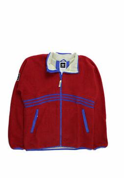 FELPA GIROCOLLO UOMO ADIDAS SHERPA FULL ZIP POWER RED HI RES