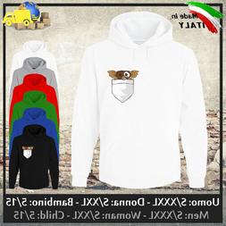 Felpa "GIZMO" Hoodie/Sweatshirt Horror 80s TV Gremlins Mogwa