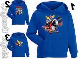 FELPA GOLDRAKE UFO ROBOT CARTONI ANNI 80 ANIME MANGA TAGLIE 