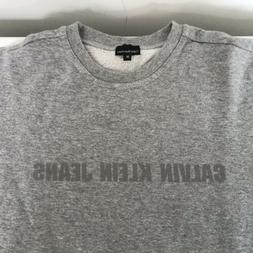 CALVIN KLEIN felpa Grigio Taglia M 100 Cotone