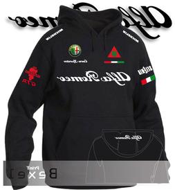 Felpa hooded printed Alfa Romeo Cuore Sportivo 3 Alfissimo B