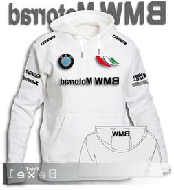 FELPA HOODIE PRINTED BMW MOTORRAD 2 SPORT TEAM ITALIA Col Bi