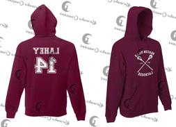 Felpa Hoodie Teen Wolf Beacon Hills Lacrosse Isaac Lahey 14 