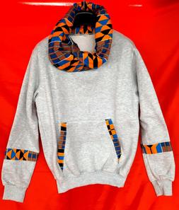 Felpa Hoodie tg M felpa pullover cotone sweater con particol
