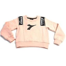 Diadora Felpa in Cotone Rosa Da Bambina 026307-042 103904