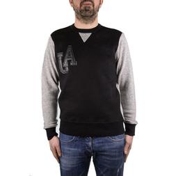 Armani Jeans Felpa in Lana Girocollo Uomo Nero tg M Maglia  
