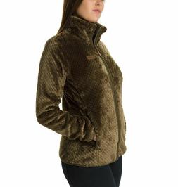 Felpa in Pile Donna COLUMBIA Fire Side col. Verde Oliva