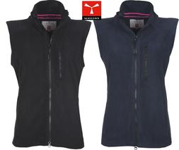 FELPA IN PILE Gilet da lavoro sport donna giubbino smanicato