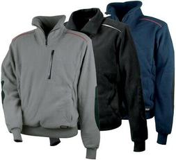 FELPA IN PILE MAGLIA MAGLIONE MEZZA ZIP INVERNO UOMO COFRA F