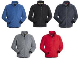 ROSSINI Felpa in Pile TASK a Collo Alto con Cerniera Zip Int