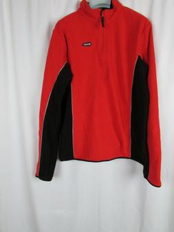 Felpa in Pile uomo Colmar, colore rosso/nero tg. L