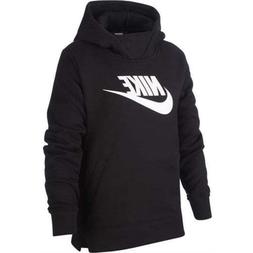 Felpa Invernale Bambina Hoodie Nike Sportswear BV2717-010 Ne
