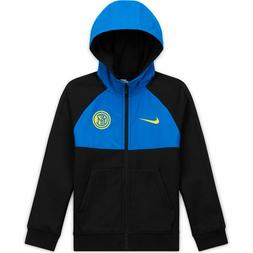 Felpa invernale Bambino Nike FC Inter full zip cappuccio DA1