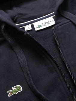 Felpa Invernale Imbottita Lacoste Sport Uomo / Donna Blu Con