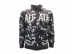 Felpa Italia Camo Vegetata Camouflage stemma Italia zip fino