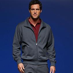 Felpa JAMES & NICHOLSON JN836 Unisex,Uomo WORKWEAR SWEAT/Z 7