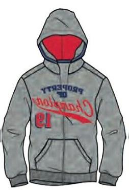 FELPA JUNIOR ZIP LUNGA E CAPPUCCIO CHAMPION 19 304304