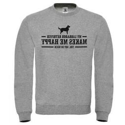 Felpa Labrador Retriver, Cane di Razza Salvataggio, Scritta 