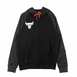 NEW ERA FELPA LEGGERA CAPPUCCIO ZIP NBA PRINT PANEL HOODY CH