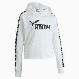 FELPA LEGGERA CORTA CON CAPPUCCIO PUMA AMPL CROP 581717