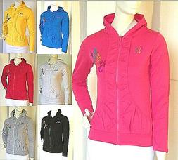 Felpa Leggera Donna con Cappuccio e Cerniera LANGOR B326 Tg 
