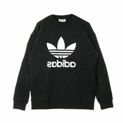 ADIDAS FELPA LEGGERA GIROCOLLO TREFOIL CREW SWEAT 42 DONNA