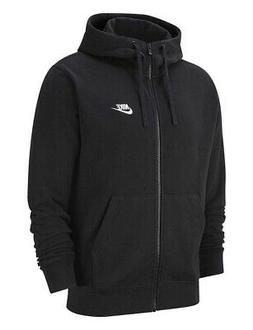 FELPA LEGGERA ZIP LUNGA E CAPPUCCIO NIKE CLUB HOODIE FZ BV26