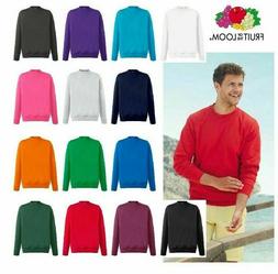 FRUIT OF THE LOOM Felpa Lightweight Sweat Raglan Cotone Felp