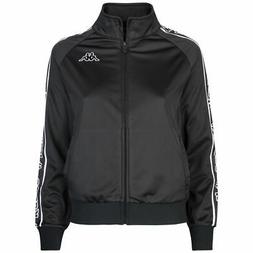Kappa Felpa Maglia Donna LOGO TAPE ALERO Allenamento Giacca