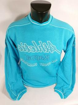 KAPPA  felpa maglia girocollo Tg  M azzurra , vintage,bellis