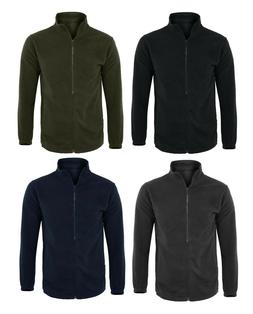 Felpa Maglia Pullover Uomo Cardigan Pile Lavoro Maglione Con