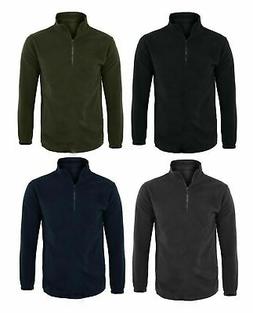 Felpa Maglia Pullover Uomo Cardigan Pile Lavoro Maglione Con