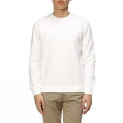 Emporio Armani Felpa Maglia Uomo Col Bianco tg varie  -20% O
