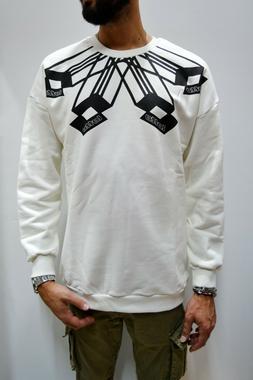 LOTTO - Felpa Maglia Uomo Donna Unisex Casual Chiusa A Giroc