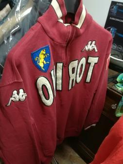Kappa Felpa Maglia Uomo EROI JKT TORINO Sport Street Giacca