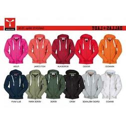 Felpa manica reglan dallas+ LADY donna full zip con cappucci